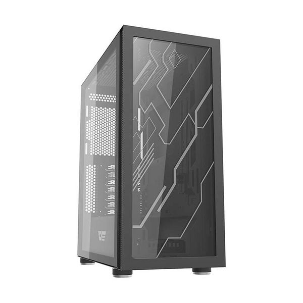 Obudowa komputerowa Darkflash DK210 (czarna) zdjęcie 1