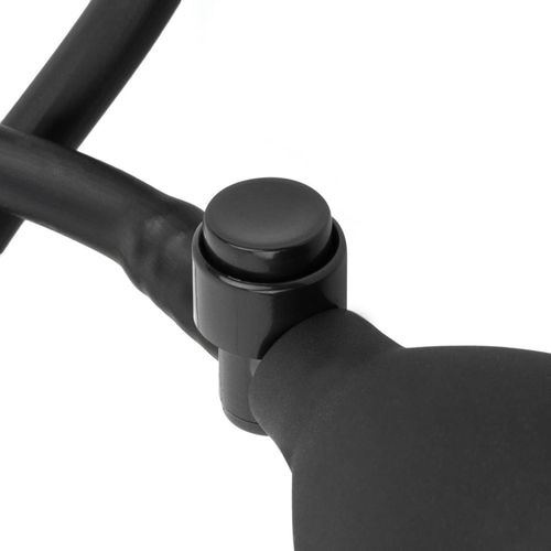 anal collection - inflatable dildo with pump 14,5 cm - black na Arena.pl