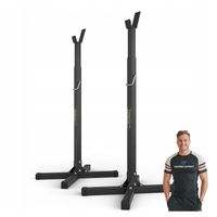 Stojaki pod sztangę regulowane do ćwiczeń siłownia asekuracja SmartGym