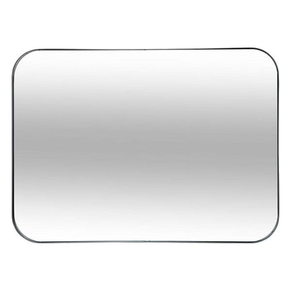 Lustro Tamara czarne 55x75cm zdjęcie 1