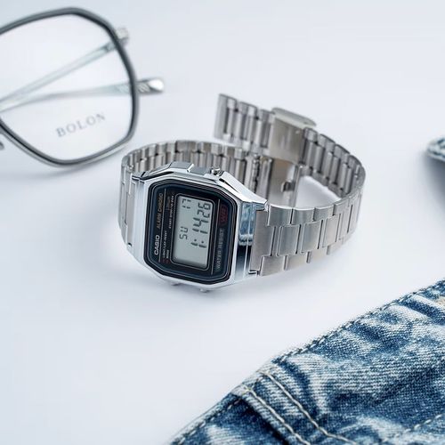 ZEGAREK MĘSKI CASIO A158WA-1D VINTAGE RETRO + BOX na Arena.pl