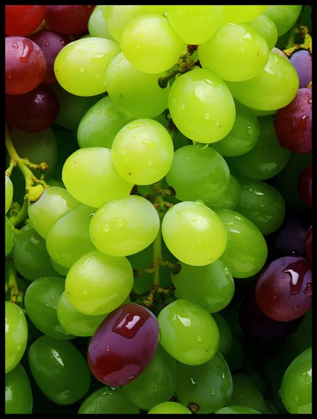 Plakat 60x80cm Winogronowy Kalejdoskop zdjęcie 2