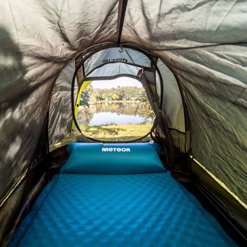 MATA SAMOPOMPUJĄCA METEOR KARIMATA POKROWIEC NAMIOT BIWAK KEMPING 200 CM na Arena.pl