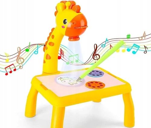 PROJEKTOR RZUTNIK DO NAUKI RYSOWANIA Stolik Edukacyjny Slajdy Do Malowania na Arena.pl