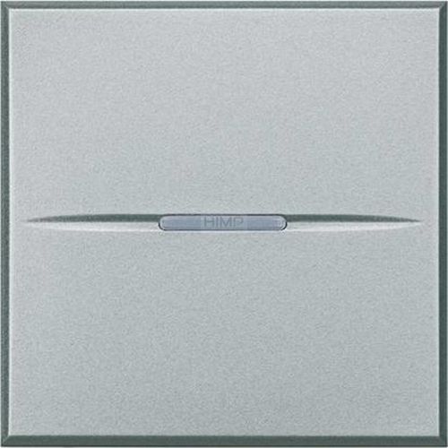 AXOLUTE - Łącznik jednobiegunowy 10AX (zaciski śrubowe) 2 moduły AXIAL aluminium Bticino HC4001M2N na Arena.pl