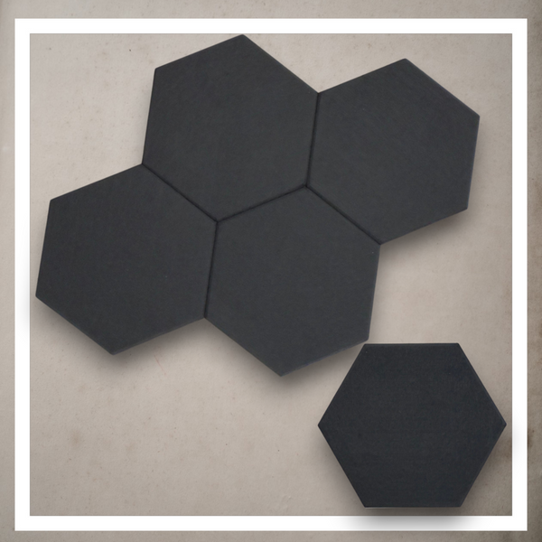 Panele Ścienne Filcowe 3D Heksagon Zagłówek Samoprzylepne Akustyczne Soft zdjęcie 8