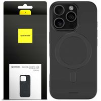 Spacecase Silicone Magnetic Case Iphone 16 Pro Black