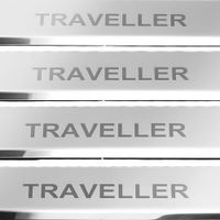 Listwa progowa PEUGEOT TRAVELLER Stal nierdzewna 304 połysk 4szt