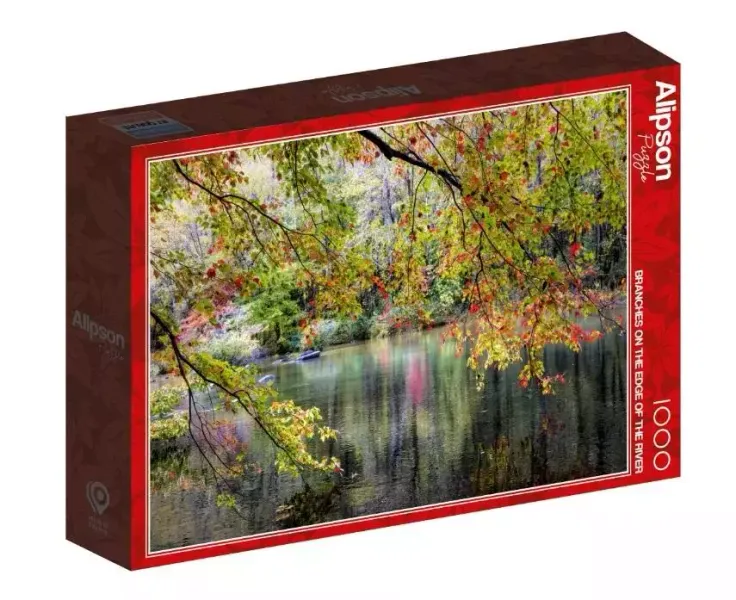 Puzzle 1000 Gałęzie na brzegu rzeki zdjęcie 1
