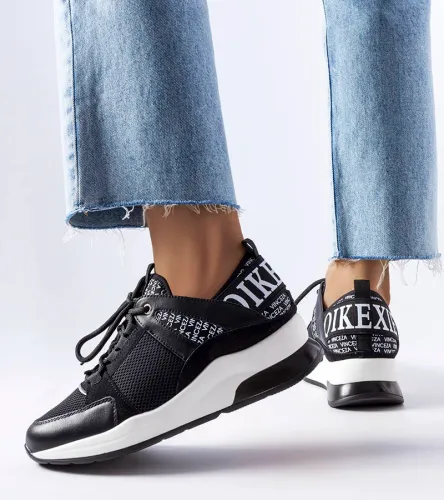 Czarno-białe sneakersy Vinceza 36 na Arena.pl