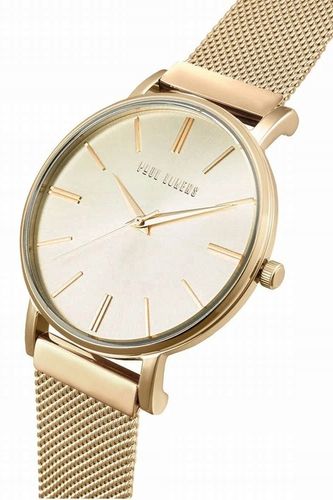 Złoty DUŻY Zegarek Damski Paul Lorens JULIE z Grawerem+PUDEŁKO i TOREBKA na Arena.pl