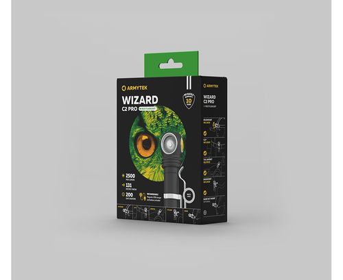 Latarka wielofunkcyjna Armytek Wizard C2 Pro Magnet USB White 2500 lm na Arena.pl