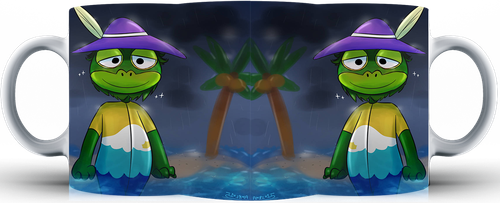 Kubek ceramiczny Tabaluga na Arena.pl