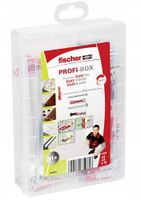 Zestaw kołków w pudełku Fischer DuoPower DuoTec DuoBlade Profi-box 91szt