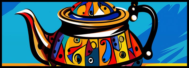 Plakat 95x33cm Może Herbatki? zdjęcie 2