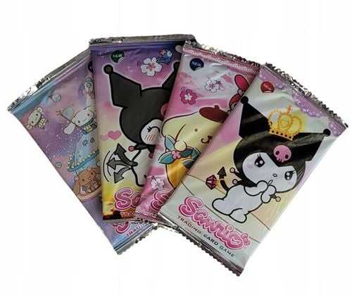 KARTY KUROMI 288 KART MEGA BOX ZESTAW KART SANRIO 36 SASZETEK na Arena.pl