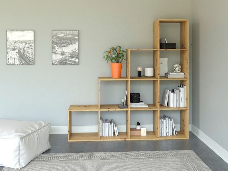 REGAŁ STEP RS-40 - DĄB ARTISAN zdjęcie 2