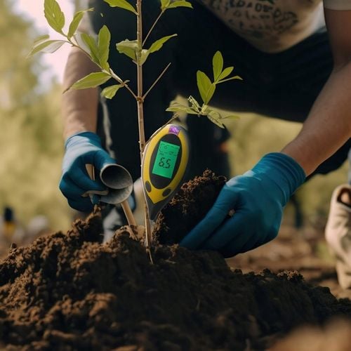 KWASOMIERZ MIERNIK TESTER OGRODNICZY PH GLEBY ZIEMII TEMPERATURA na Arena.pl
