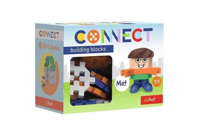 TREFL Klocki Connect Basic 35 Mat 62005 zdjęcie 1