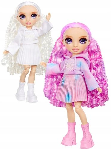 Lalka Watercolor Create Rainbow High Modna Fioletowe Oczy Zmywalne Farbki na Arena.pl