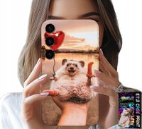 ETUI DO SAMSUNG GALAXY A54 5G - Z NADRUKIEM SŁODKI JEŻYK PIGMEJSKI, CASE