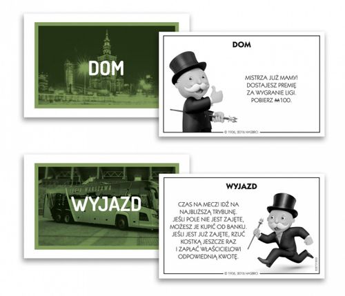 Gra Monopoly Legia Warszawa na Arena.pl
