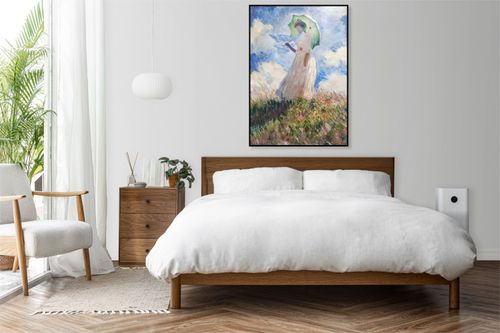 Plakat 20x30cm Suzanne Hoschedé, Monet Vintage do Salonu na Arena.pl