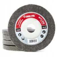 tarcza polerska z włókniny 125x22.2mm / nylon