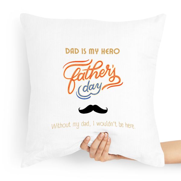 Poduszka Prezent Dla Taty Ojca Father's Day Z Nadrukiem Ze Zdjęciem zdjęcie 1