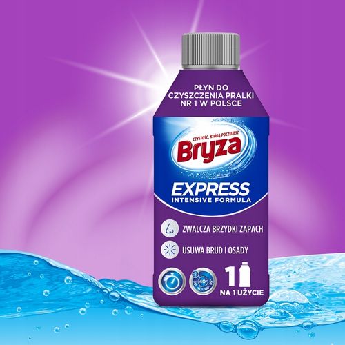 bryza express płyn do czyszczenia pralki 250ml na Arena.pl
