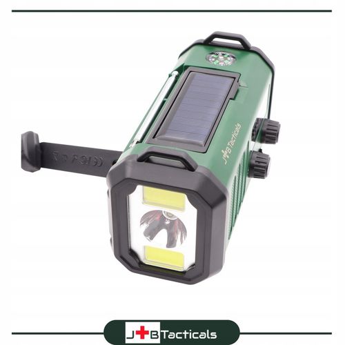 RADIO PRZENOŚNE awaryjne FM/AM SOLARNE z korbką POWERBANK LATARKA na Arena.pl
