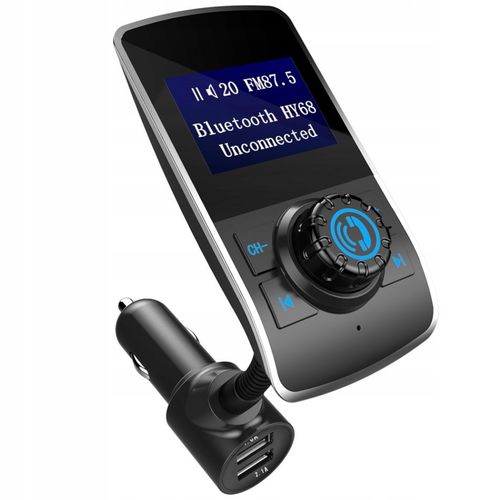 TRANSMITER FM BLUETOOTH MP3 2x USB 3.1A ŁADOWARKA na Arena.pl