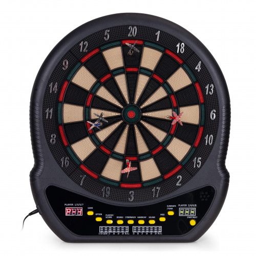 ELEKTRONICZNA TARCZA DART 27 GIER 2xLCD DLA KAŻDEGO GRACZA na Arena.pl
