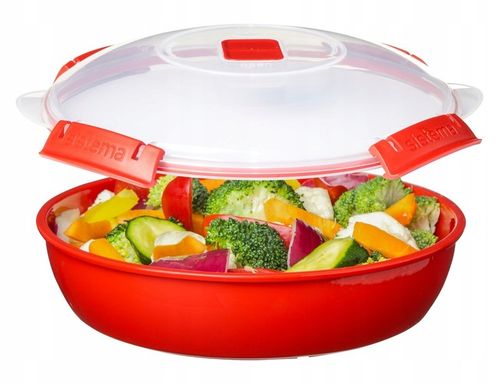 Sistema Pojemnik kuchenny na żywność talerz Box do mikrofalówki 1290ml na Arena.pl
