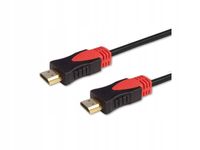 2 x Kabel 5m HDMI-HDMI M-M v2.0 Gold Savio 3D 4Kx2K UHD miedź
