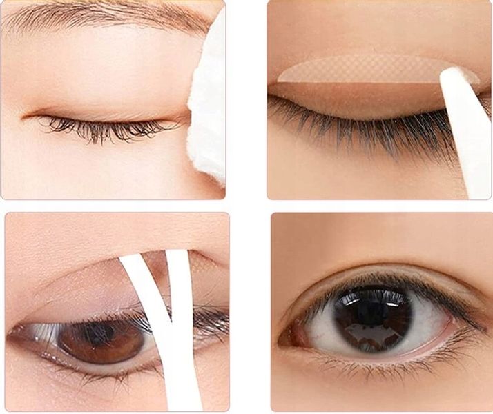 PLASTRY NA OPADAJĄCE POWIEKI TASIEMKI KORYGUJĄCE ZESTAW 1800 SZT + GRATIS zdjęcie 6