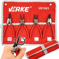 SZCZYPCE DO PIERŚCIENI SEGERA ZEWNĘTRZNE WEWNĘTRZNE ZESTAW SZCZYPIEC 4szt.