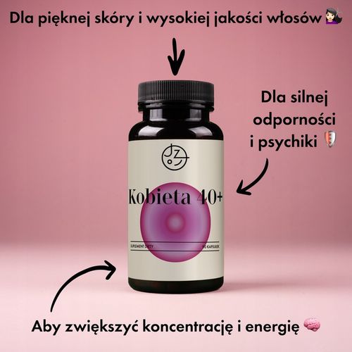 Witaminy i minerały dla Kobiety 40+ Jemy zdrowo 90 kapsułek na Arena.pl