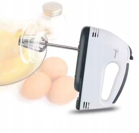 MIKSER RĘCZNY ROBOT KUCHENNY 7 PRĘDKOŚCI + 4 KOŃCÓWKI ZESTAW MOCNY na Arena.pl