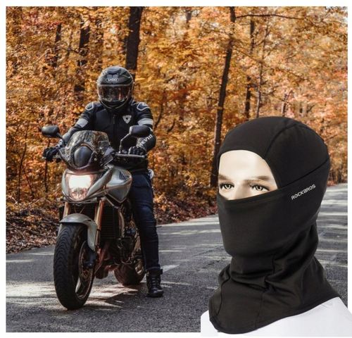 Kominiarka motocyklowa ciepła pod kask do biegania narty na rower ROCKBROS na Arena.pl