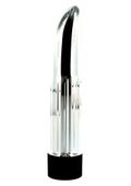 Mini Srebrny Wibrator Klasyczny - Lady Finger Silver