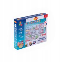 DUMEL MIĘKKIE PUZZLE DŹWIĘKI WOKÓŁ NAS POJAZDY 70 DŹWIĘKÓW I MELODII 36 EL.