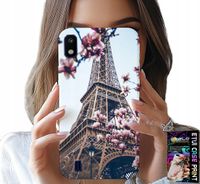 ETUI DO SAMSUNG A10 - PARYŻ WIEŻA EIFFLA PIĘKNE MIEJSCA PLECKI