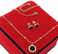 KOMPLET ZŁOTY CZARNE OCZKO STAL CHIRURGICZNA