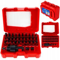 BITY KOŃCÓWKI UDAROWE ZESTAW 32el PH PZ TX TXB HEX