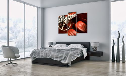 Obraz Na Płótnie - Samochód Retro - 130X100 Cm - Cb130X100-0149 na Arena.pl