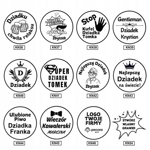 Kufel Do Piwa Z Grawerem +otwieracz Prezent na Urodziny 18-30-40 Dla na Arena.pl