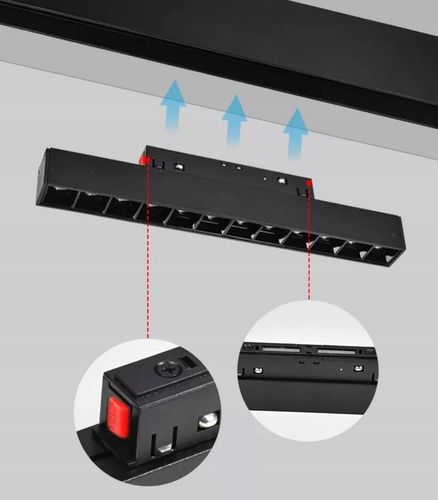 Lampa linia LED do szyna oświetleniowa 24W 4000K na Arena.pl