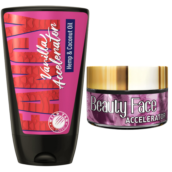 Wild Tan Fancy Vanilla Accelerator + Słoiczek Beauty Face zdjęcie 1