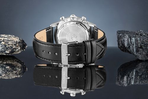 zegarek męski giewont chronograph sapphire czarno srebrny gw5630-a2 na Arena.pl